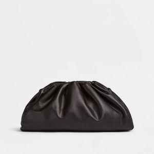 Bottega Veneta Pouch In Calfskin Black