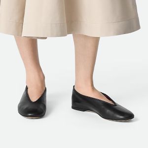 Bottega Veneta Rosa Ballerinas Women Lambskin Black
