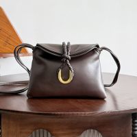 Bottega Veneta Baby Liberta Crossbody Bags In Smooth Calfskin Coffee