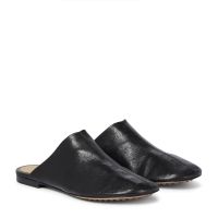 Bottega Veneta Dot Sock Mules Women Calfskin Black