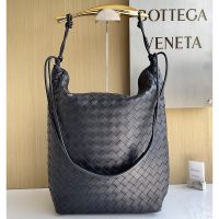 Bottega Veneta Sardine Hobo bag In Intrecciato Leather Black