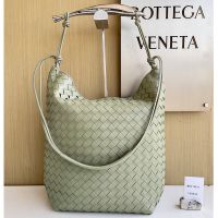 Bottega Veneta Sardine Hobo bag In Intrecciato Leather Cypress Green