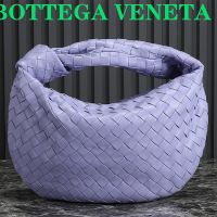 Bottega Veneta Small Jodie Shoulder Bag In Intrecciato Leather Purple
