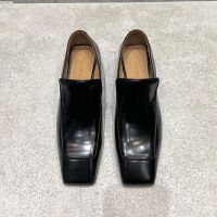 Bottega Veneta Angled Loafers Women Calfskin Black