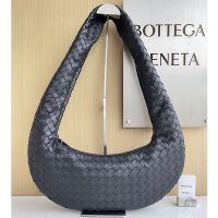 Bottega Veneta Buddy Crossbody Bag In Intrecciato Lambskin Black