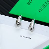 Bottega Veneta Drop Earrings In Metal Silver