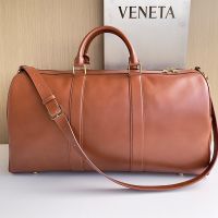 Bottega Veneta Medium Cabin Duffle In Calfskin Brown