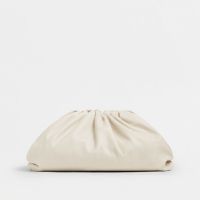 Bottega Veneta Pouch In Calfskin White