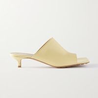 Bottega Veneta Stretch Slides Women Lambskin Yellow
