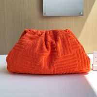 Bottega Veneta Pouch In Terry Orange