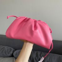 Bottega Veneta Pouch with Strap In Calfskin Pink