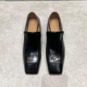 Bottega Veneta Angled Loafers Women Calfskin Black